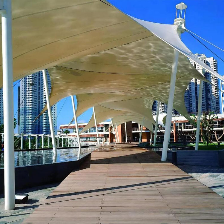 得荣县膜结构景观棚