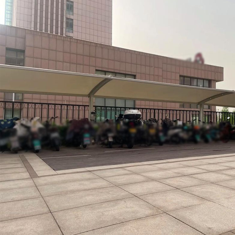 得荣县膜结构电动车棚