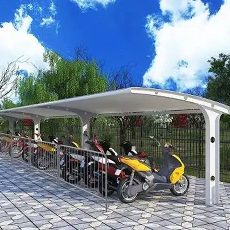 得荣县膜结构电动车棚